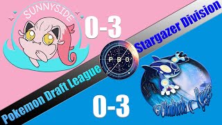 Pokémon Draft League  Sunnyside Scream Tails VS Clonbrook Kyogres  S6 W4 Stargazer Div [upl. by Rhine305]