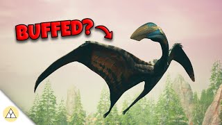 Testing HATZEGOPTERYX Changes  Path of Titans [upl. by Radke901]