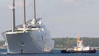 Die größte Segelyacht der Welt quotSailing Yacht Aquot [upl. by Granville326]