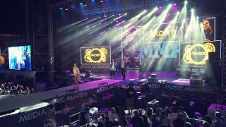 Akcent Lidia Buble si DDY Nunes  Kamelia  LIVE  Media Music Awards 2014 [upl. by Ostler]