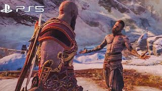 God Of War  Kratos vs Baldur  Pelea final  4K 60FPS  PS5  Dame God Of War  God Of War 4 [upl. by Yelsha]