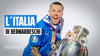 Federico Bernardeschi lItalia gli Europei e il gruppo Whatsapp dei campioni dEuropa 2021 [upl. by Lyssa]