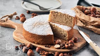 Hazelnut Cake “Gâteau Creusois”  French Pastry Recipe  Emojoie [upl. by Rubin]