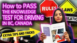 How to pass the knowledge test for driving in BC Canada Tips amp tricks to pass written driving test [upl. by Ewan761]