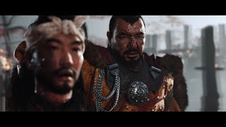 Khotun Khan Cuts the Head of a Man  Ghost of Tsushima [upl. by Ladnyk]