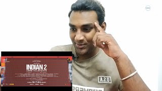 INDIAN 2  Kadharalz Lyrical Video REACTION  Shankar  Kamal Hassan  Anirudh [upl. by Chrotoem]