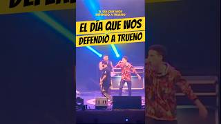 El día que WOS DEFENDIÓ a TRUENO💀🔥 Wos Trueno godlevel Freestyle [upl. by Lissie912]