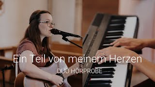 Ein Teil von meinem Herzen  Jonathan Zelter  Live Duo Hörprobe [upl. by Nahtanaoj]