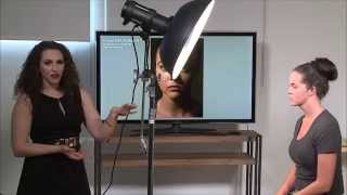 How to Position a Beauty Dish for Portraits [upl. by Lionello179]