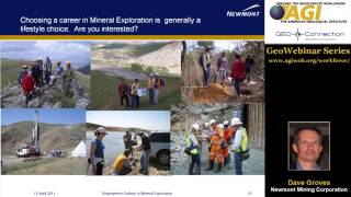 Geoscience Careers in Minerals Exploration [upl. by Eirojam]