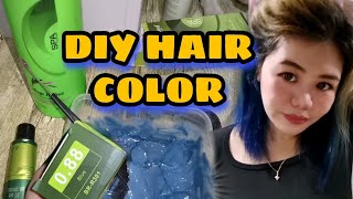 DIY HAIR COLOR BREMOD 088 BLUE [upl. by Charry]