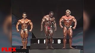 Lee Haney vs Dorian Yates vs Lee Labrada  PreJudging  1991 Mr Olympia [upl. by Ettenan]