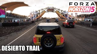 Forza Horizon 5  Desierto Trail  2021 Ford Bronco Xbox One X [upl. by Vevine]