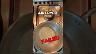 Viral Air Fryer Poori Hack What Went Wrong [upl. by Yornoc]