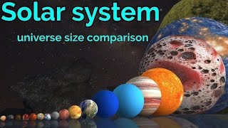 size comparison beyond the universe  Star Size in Perspective [upl. by Goulette44]