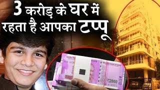 Tappu aka Bhavya Gandhi lives in most expensive house  Check out inside photos [upl. by Enoj]