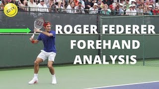 Roger Federer Forehand Analysis Part 1 [upl. by Sergo]