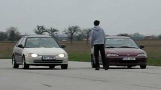 D16Z6 sedan vs D15B7 coupe [upl. by Ogires]