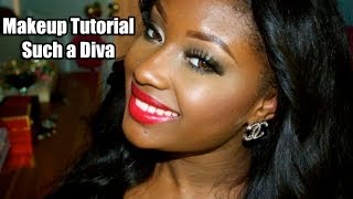 Makeup Tutorial  Such a Diva Full Makeover  4 Different Lip Options [upl. by Marley275]