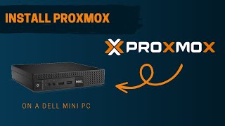 Install Proxmox 8 on mini PC [upl. by Nayarb]