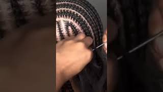 Tutorial weaving hairtutorial hairstyles stitch haircare subscribe sub [upl. by Euell35]