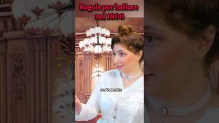 Regole per ballare nel 1800 epocavittoriana storia galateo vintage [upl. by Alegnasor570]