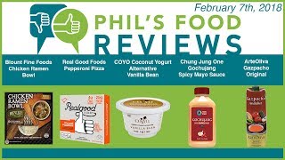 Phils Food Reviews for January 31st 2018 [upl. by Furtek]