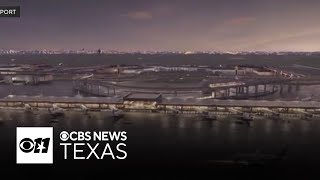 DallasFort Worth International Airport to break ground on new terminal [upl. by Eelano486]