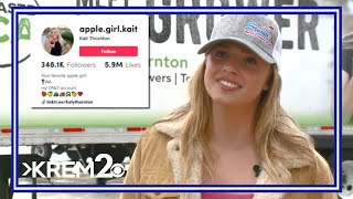 Tonasket Apple Farmer goes viral on TikTok [upl. by Temhem]