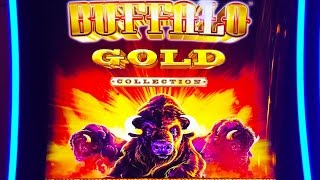 Buffalo Gold Slot Bonus 360 Max Bet CANADIAN Handpay at Fallsview [upl. by Romelle]