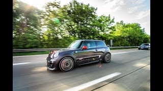 MINI JCW R56 with EgoX Exhaust and HJS Downpipe [upl. by Isherwood]