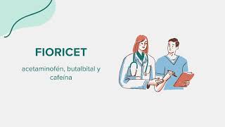 Fioricet acetaminofén butalbital y cafeína  Drug Rx Información SpanishEspañol [upl. by Kathrine]