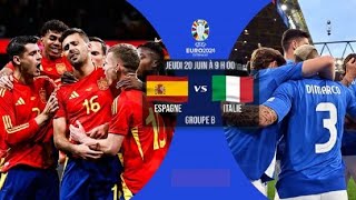 Espagne vs Italie  En Direct  Euro 2024 [upl. by Christoper]