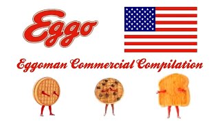 Kellogg’s Eggo Eggoman Commercial Compilation v1 [upl. by Bertrand]