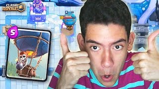 EL MEJOR MAZO DE GLOBO BOMBASTICO ACTUAL EN CLASH ROYALE  TheDonato [upl. by Etnoed]