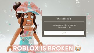 ROBLOX ISN’T WORKING 😤😭 [upl. by Elberta]