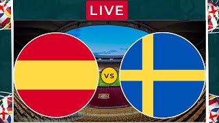 Spain vs Sweden  LIVE WATCHALONG  EURO 2020  Football Match [upl. by Ramas]