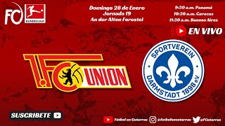 1FC Union Berlin VS SV Darmstadt 98  BUNDESLIGA  Jornada 19 [upl. by Gusti102]