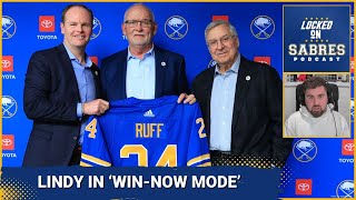 Lindy Ruff focused on winnow mode for the Sabres [upl. by Eixela]