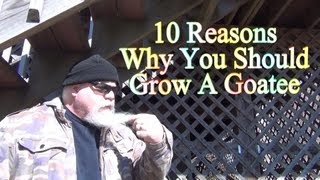 10 Reasons Why You Should Grow A Goatee [upl. by Ardnoed]