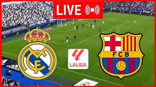 🔴LIVE  Real Madrid vs Barcelona  El clásico LaLiga 202425  Full Match Streaming [upl. by Ensoll814]