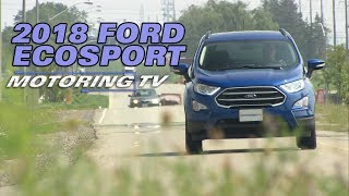 2018 Ford Ecosport  Test Drive [upl. by Narcho792]