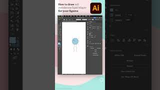 Drawing a lipid bilayer in Adobe Illustrator  Easy tutorial  adobe illustrator tutorial howto [upl. by Valenka]