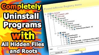 Exclusive Method to Uninstall Programs Completely Without Leaving Any Leftover Files – 100 Free [upl. by Hnib633]