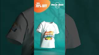 3D TShirt  3D Walking TShirt Mockup in Blender amp CLO3D [upl. by Llyrpa877]