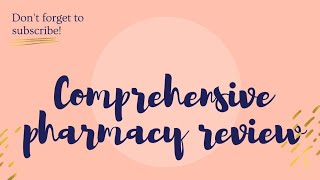 Mcqs from CPRcomprehensive pharmacy review part 1 [upl. by Vandervelde262]