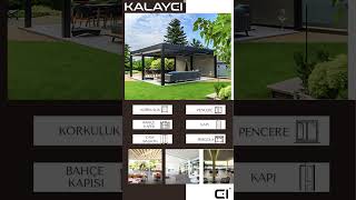 Denizli Albert Genau Bayisi  KALAYCI®  Bioklimatik Pergola [upl. by Grata]