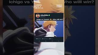 Ichigo vs yhwach fight 🔥😳🥶  bleach fight bleach ichigo yhwach ichigovsyhwach aizen [upl. by Gemma]