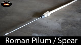 Forging a Roman Pilum [upl. by Ardnic]