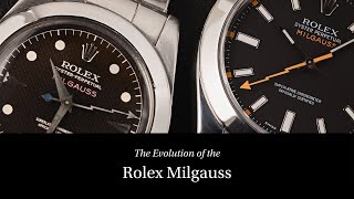 The Evolution of the Rolex Milgauss [upl. by Eizzik124]